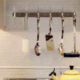 Artishook Coat Hook Wall Mounted Stainless Steel Hook Rack with 6 Dual Hanger Hooks for Coats, Hats, Scarves, Key