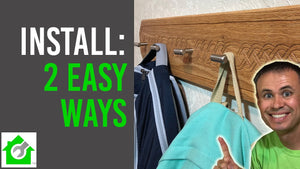 Easy Coat Hook Installation (Hang Things on the Wall) by Tomahawk DIY (1 year ago)