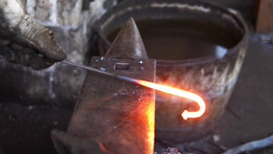Forging a German Mushroom - Making a Coat Hook by Thak Ironworks (1 year ago)