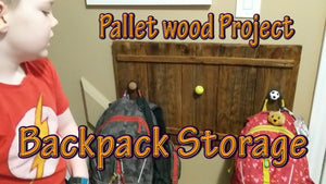 I'm a jack of all trades master of none, so I am no expert in any particular trade but watch as I build my kids backpack storage at the front door