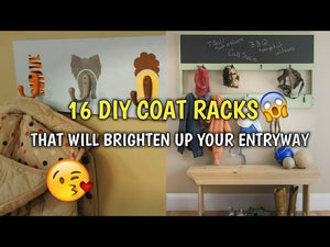 16 DIY COAT RACKS THAT WILL BRIGHTEN UP YOUR ENTRYWAY by DIYMotion (3 years ago)