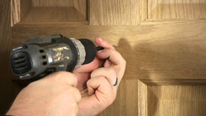 How to Install Coat Hooks on Doors : Door Installation & Repairs by ehowathomechannel (7 years ago)
