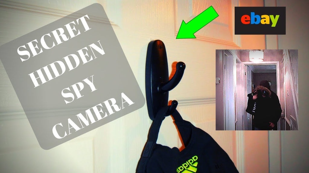 Secret Hidden Spy clothes hook camera