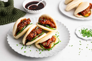 Korean Fried Chicken Bao Buns