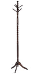 Acme Grady Cherry Finish Solid Wood Coat Rack