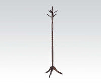 Acme Grady Espresso Finish Solid Wood Coat Rack