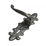 Louis Iron Lever Door Handle On Diamond Styled Backplate · Kirkpatrick 1214 ·