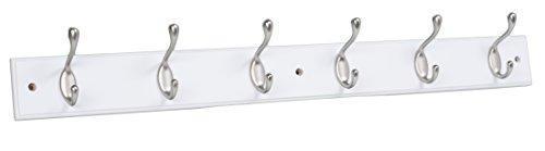 Airleds Home Hook Coat and Hat Rack | Wall Mount | Decorative Home Storage | Entryway Hallway Bathroom Bedroom Rail