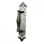 Timeless Door Pull Handle On Fleur De Lys Backplate · Kirkpatrick 2172 ·