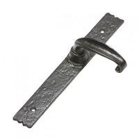 Classic Lever Iron Patio Handle On Slim Garvin Backplate · Kirkpatrick 2463 ·