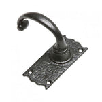 Traditional Bent Iron Lever Door Handle On Garvin Backplate · Kirkpatrick 2520 ·