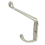 2pc Chromed Hat & Coat Hooks