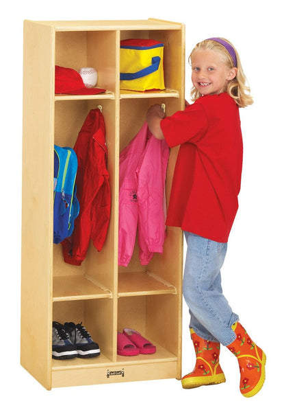 TWO SECTION CLASSROOM LOCKER by Jonti-Craft