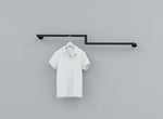 JPYMJ Clothing Shop Display Stand Hanging Women 's Clothing Shop Hanging Clothes Racks Children' S Clothing Racks (Size : 140cm)
