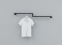 JPYMJ Clothing Shop Display Stand Hanging Women 's Clothing Shop Hanging Clothes Racks Children' S Clothing Racks (Size : 140cm)
