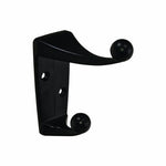 Advantus Wall Mount Metal Coat Hook, Black (40804)