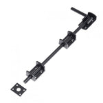 Versatile Black Iron Barn Door Drop Bolt · Kirkpatrick 4091 ·