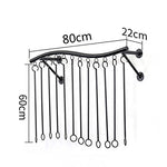 JPYMJ Clothing Shop Display Stand Hanging Women 's Clothing Shop Hanging Clothes Racks Children' S Clothing Racks (Size : 80cm)