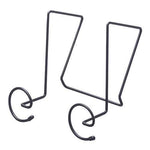 SafcProducts Company - Panel Coat Hooks,Spiral Shaped,6-7/8"x5-1/4"x7-1/4",Charcoal