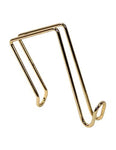 Advantus Over Wall Coat Hook, Fits 1.5 to 2 7/16-Inch Partitions/Doors, Brass Finish (40801)