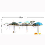 AIDELAI Coat Rack Clothes Hanger Iron Decorative Hook Linked to The Creative Concept of Wall Hook Hanging Hook Personalized Hook (Color : C)