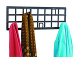 Safco Products Grid Coat Rack, Black