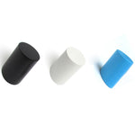 A.B Crew Minimalist Design Decorative Wall Mounted Wooden Coat Hook Hat Hanger (Blue, Black, White Column)
