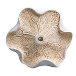 Olpchee Creative Lotus Leaf Resin Wall Hook Mediterranean Wall Clothes Hanger Towel Hanger Coat Hooks For Bathroom Kitchen Garage Wall Mount (White)