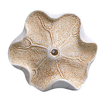 Olpchee Creative Lotus Leaf Resin Wall Hook Mediterranean Wall Clothes Hanger Towel Hanger Coat Hooks For Bathroom Kitchen Garage Wall Mount (White)