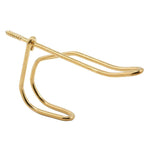 Prime-Line Products U 9106 Wire Coat Hook, Brass Plated,(Pack of 50)