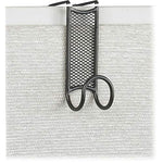 Onyx it! Mesh Coat Hook - Steel - Black