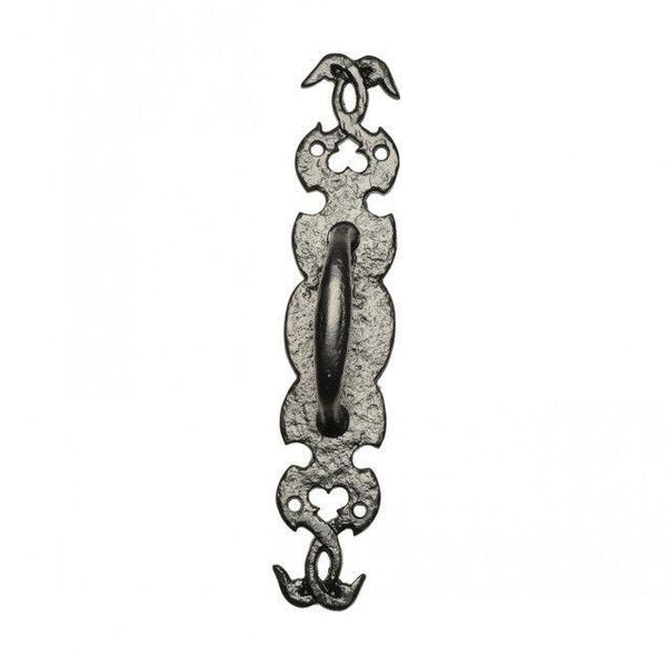 D Pull Handle On Loves Entwined Back Plate · Kirkpatrick 576 ·