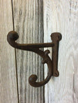 12 Pcs Vintage Style Cast Iron School House Wall Coat Hooks Hat Hook Hall Tree