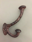 2 Pack Vintage Style Cast Iron Wall Coat Hooks Hat Hook Hall Tree