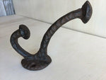 2 Pack Vintage Style Cast Iron Wall Coat Hooks Hat Hook Hall Tree
