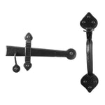 Iron Suffolk Thumb Latch Set Blacksmith Forge Range · Kirkpatrick 6056  ·