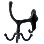 Vintage Antique Style Rotating Metal Wall Mount Spinning Coat Hook Hanger Holder