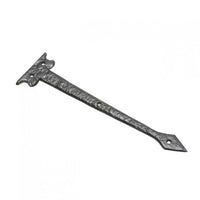 Spearhead Black Iron Hinge Front · Kirkpatrick 641 ·