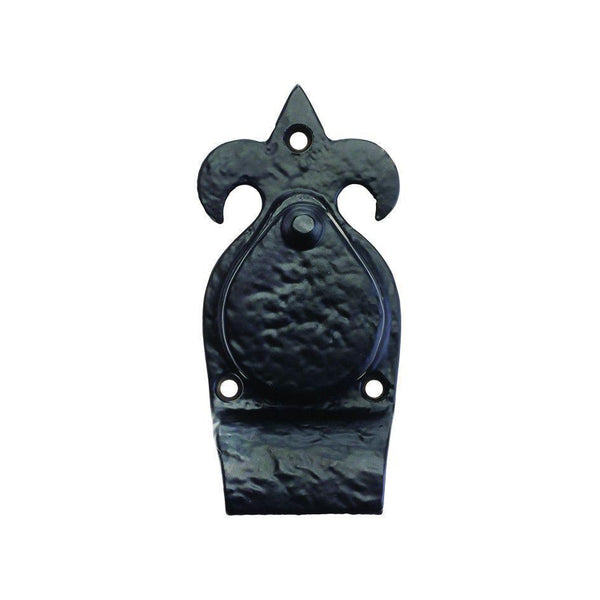 Cast Iron Fleur De Lys Cylinder Latch Keyhole Cover · 7110 ·