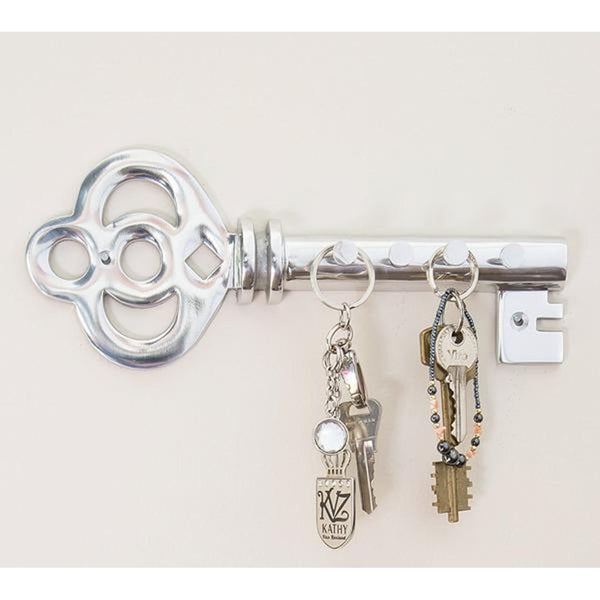 Decorative Wall Mounted Key Holder - Multiple Key Hooks Rack