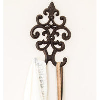 Cast Iron Vintage Double Wall Hook