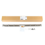 Stainless Steel Coat Hook, WEBI Heavy Duty Towel Rack Hanger Rail Bar, for Bedroom, Bathroom, Fitting Room, Laundry Room, Foyer, Hallway, Entryway, Brushed Finish, 8 Hooks, L-CF08