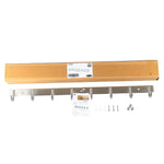 WEBI Wall Mounted Coat Hook Rack - Heavy Duty,Stainless Steel 304 Hook Rail for Bedroom, Bathroom, Foyer, Hallway, Entryway, Brushed Finish, 8 Hooks