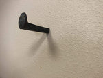Railroad spike coat hook, hat hook, towel hanger