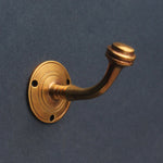 Aged Brass Victorian Hook