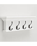 4-Hook Coat Rack