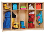 Tip-Me-Not™, 5 Section Locker, 54" W x 16" D x 36" H