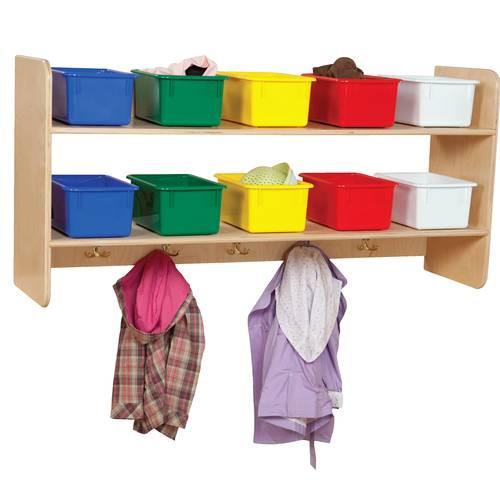 Wall Locker with Assorted Trays