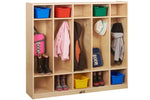 5-Section Coat Locker - Straight