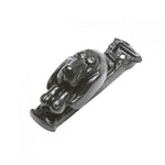 Hound Dog Iron Door Knocker · Antique Black Kirkpatrick 2615 ·